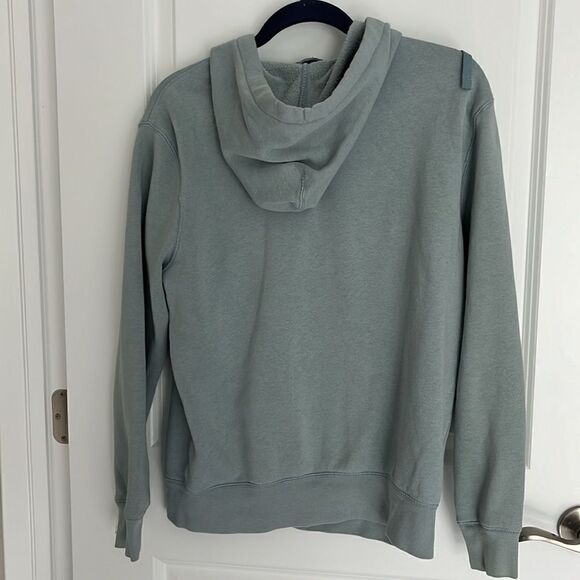 GAP Hoodie Applique Embroidered Letters New England Sky Color Unisex - Picture 2 of 10